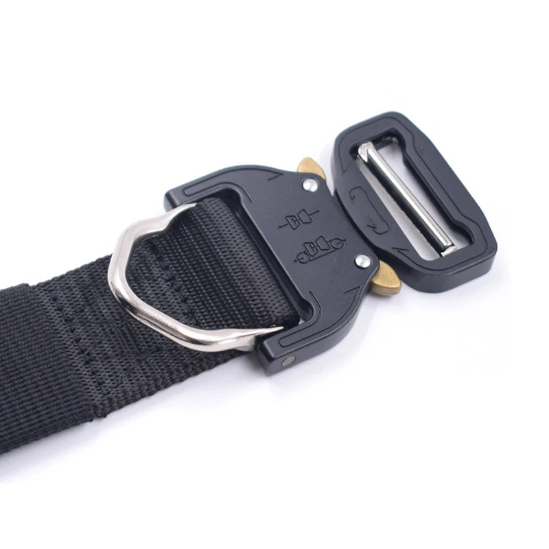 Нейлоновый тактический военный армейский ремень с металлической пряжкой