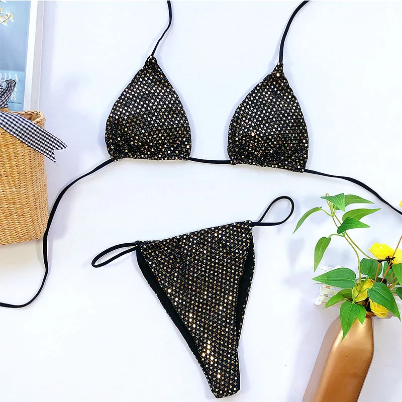 Mindstream Bronzing сексуальное треугольное бикини для серфинга пуш ап купальник женский