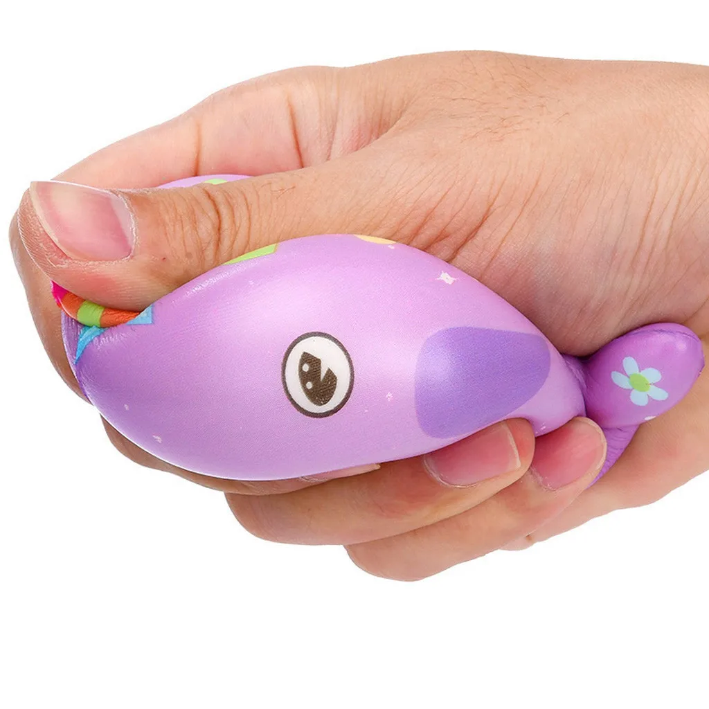 Мультяшный КИТ супер медленно поднимающиеся животные игрушки для детей на день