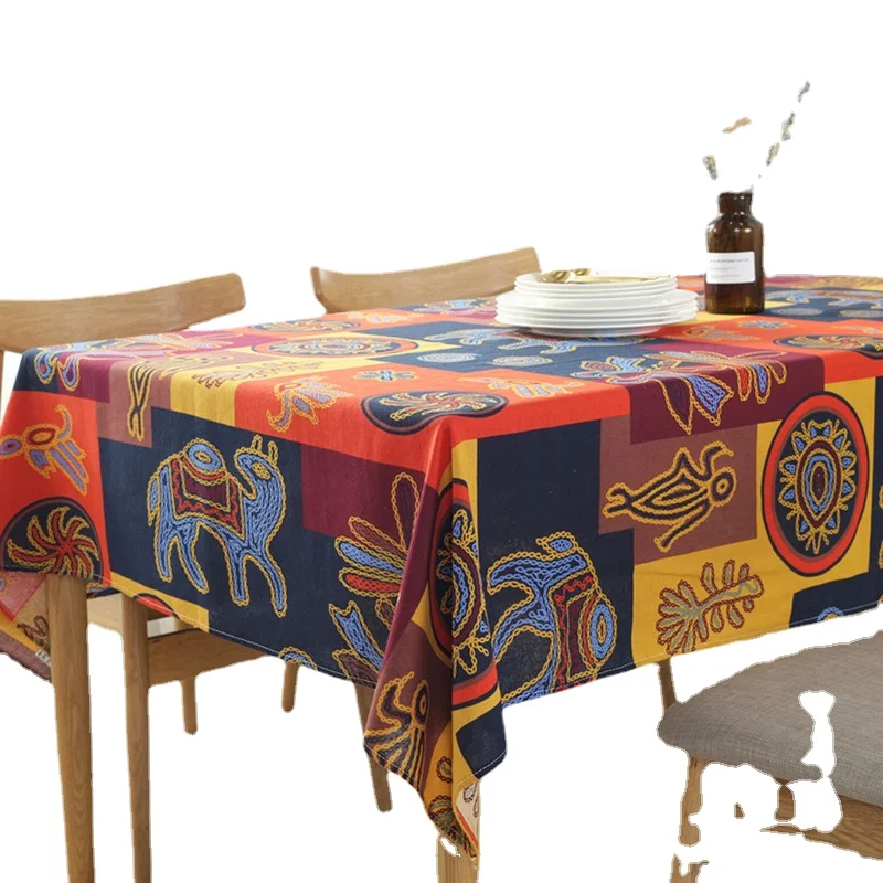 Скатерти в этническом стиле Юго-Восточной Азии украшение для гостиницы кофейни