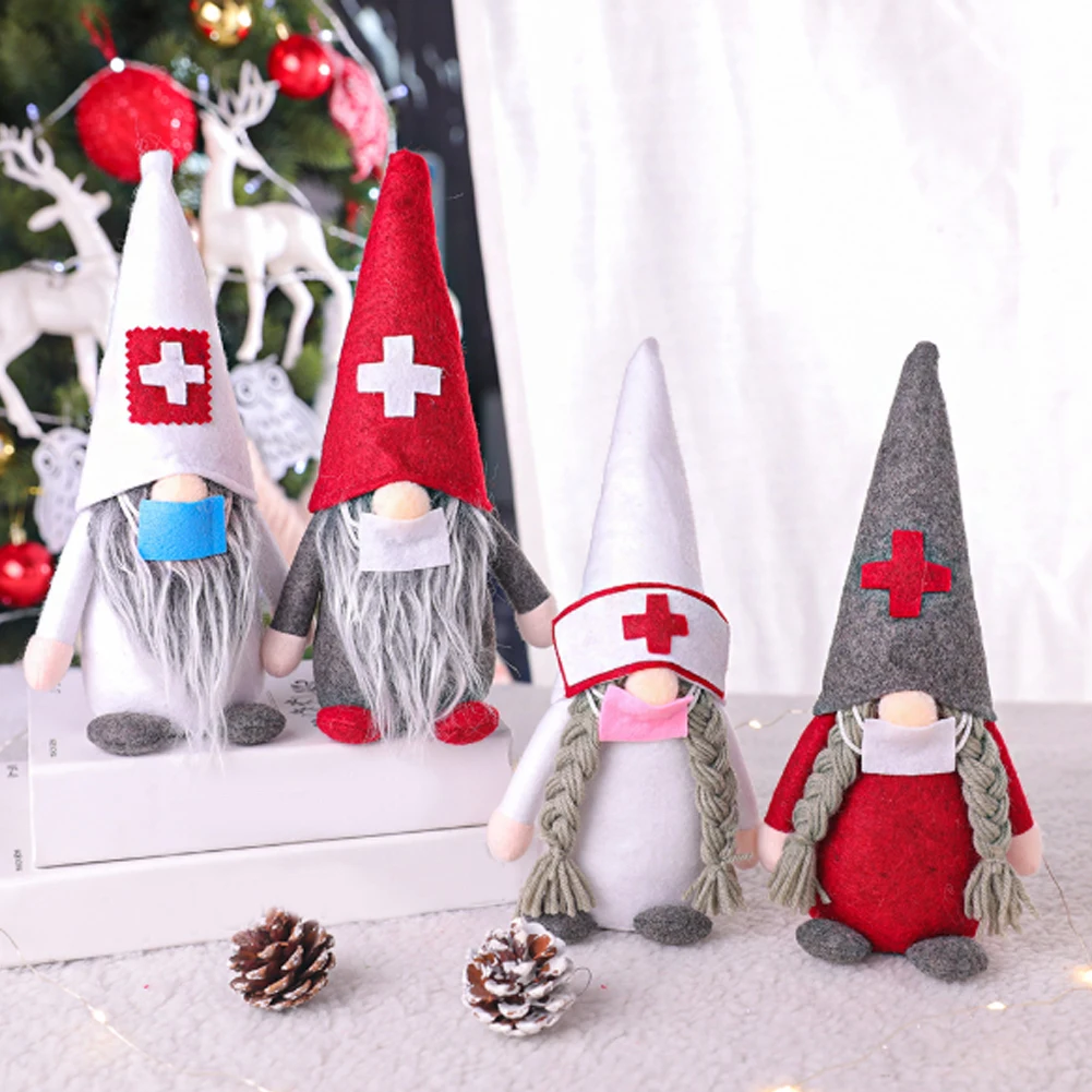 Christmas Decorations Gnome Santa Claus Faceless Dwarf Dolls Ornaments Gifts Xmas Gifts&ampDecors for Home Restaurants Office | Дом и сад
