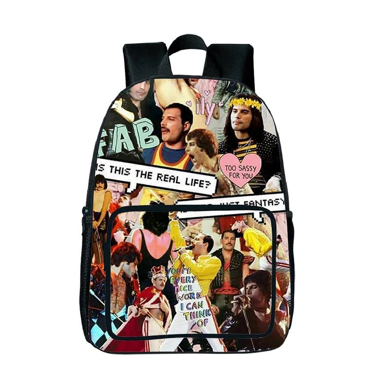 166 Рюкзак Mochila Feminina Freddie Mercury, школьные сумки для подростков, девочек и мальчиков, рюкзак для ноутбука, мужские дорожные рюкзаки - Цвет: 166