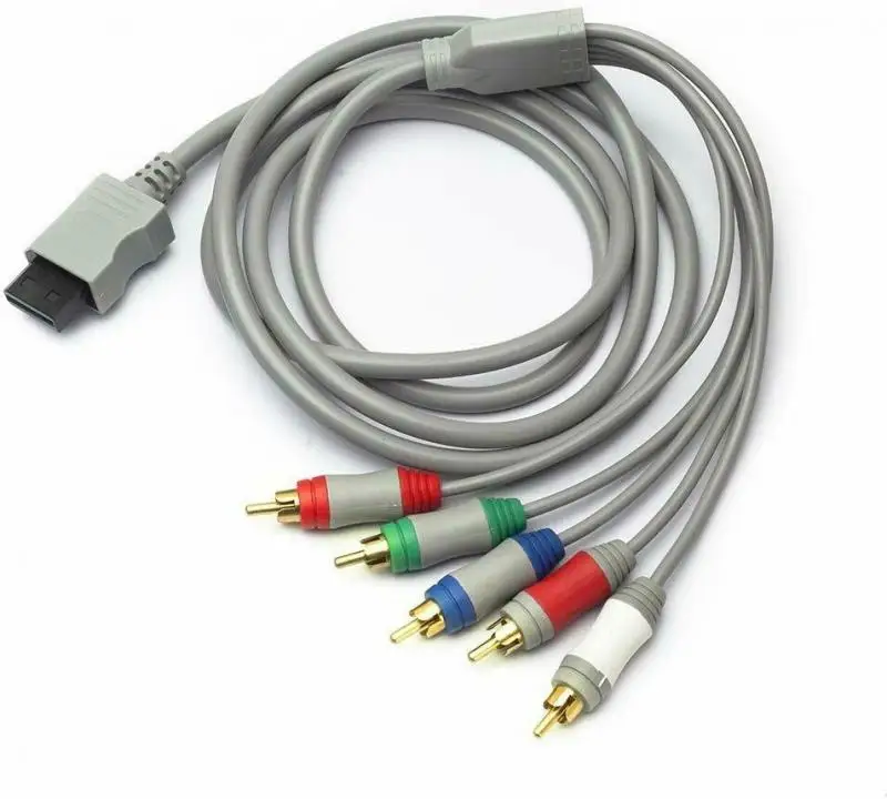 1 4 m 6ft Аудио Видео AV RCA видео ТВ композитный кабель Шнур для Microsoft Xbox 360 тонкий Nintendo
