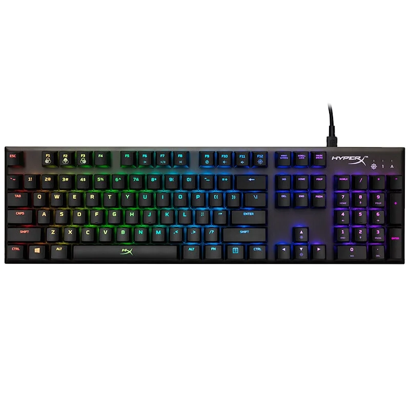

Kingston HyperX Aloi FPS wired RGB mechanical keyboard (game mechanical keyboard eating chicken keyboard) Aloi FPS RGB version H