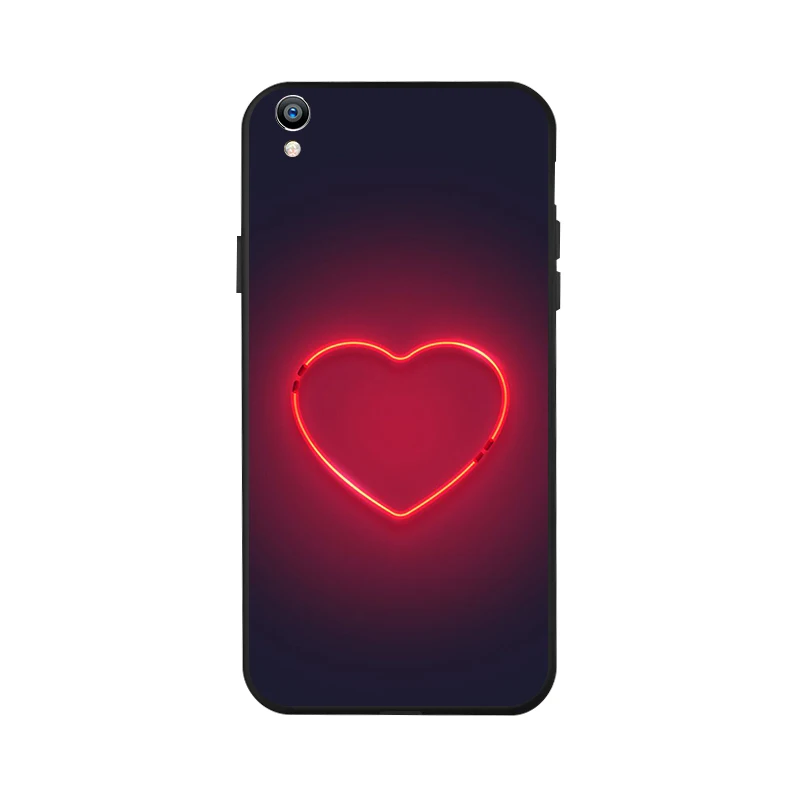 

Fashion Black 3D Painted Silicone Soft Phone Case For OPPO R9 R9S R11 R11S Plus F11 Back Protective Patterned Cover Capa