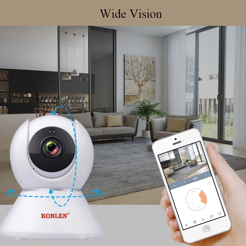 IP-камера Smart Life с поддержкой Wi-Fi и Onvif для системы видеонаблюдения | Безопасность