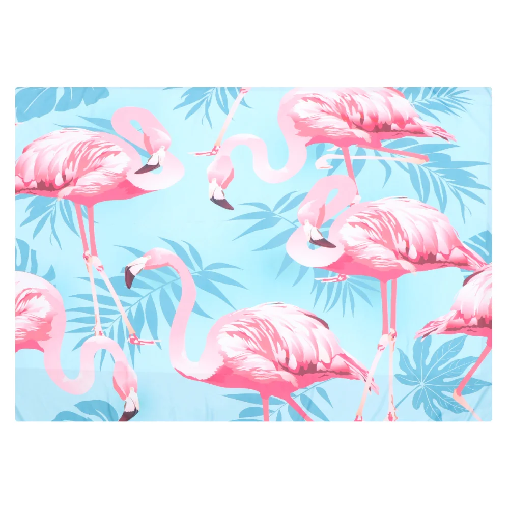 

1PC Tapestry Tropical Printed Decorative Wall Hanging Blankets Beach Towel Backdrop Cloth (Blue)