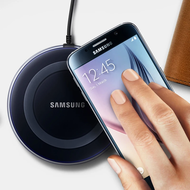 Беспроводное зарядное устройство Samsung для Galaxy S6 S7edge S10 S9 S8 Plus Note 5 iPhone 8 11 Pro XR X XS Max |