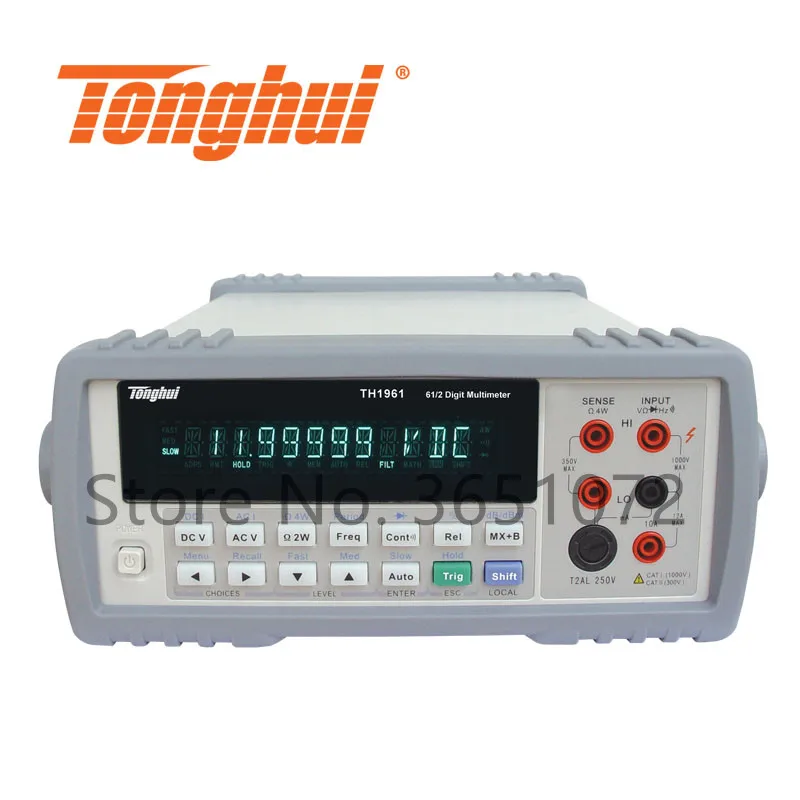 TH1961 Tonghui Цифровой мультиметр 6 1/2 VFD дисплей|digital multimeter|multimetermultimeter digital |
