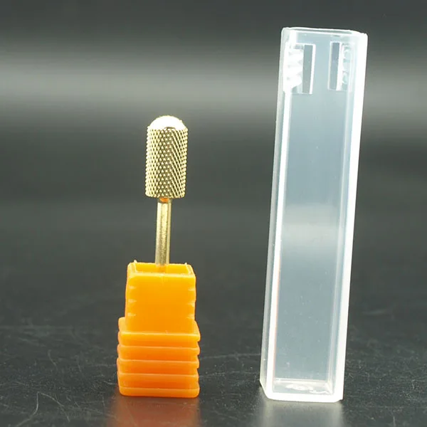 C0713goldcarbide EasyNail 26 типов супер Карбидное сверло для ногтей Электрический сверлильный маникюрный станок аксессуары инструмент для ногтей, средство для удаления кутикулы - Цвет: C0713goldcarbide