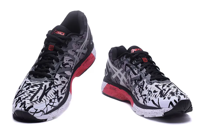 Новое поступление официальный ASICS GEL-KAYANO 23 T646N мужские кроссовки спортивная обувь кроссовки Удобная уличная спортивная обувь Hongniu