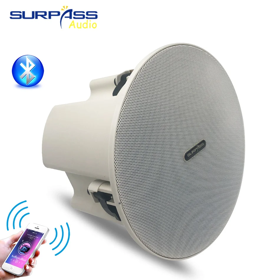 Задняя крышка Bluetooth потолочный динамик 8 Ом Умные наушники RMS 15 Вт пиковая