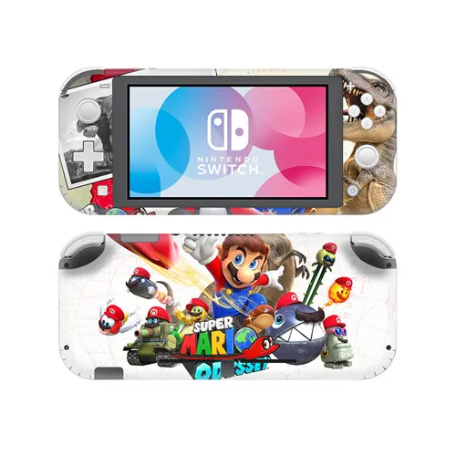 YSNSL0292 Супер Марио Одиссея кожи наклейка для nintendo переключатель Lite консоль и контроллер переключатель легкий протектор кожи Стикеры винил - Цвет: YSNSL0292