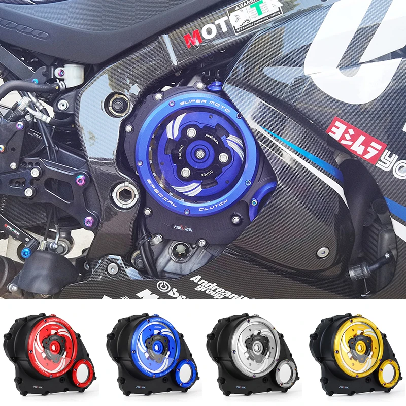 

Engine Cover Motorcycle Clear Clutch Cover Protector for Suzuki GSX-R GSXR 1000 2017 2018 2019 2020 2021 GSXR1000 GSX-R1000