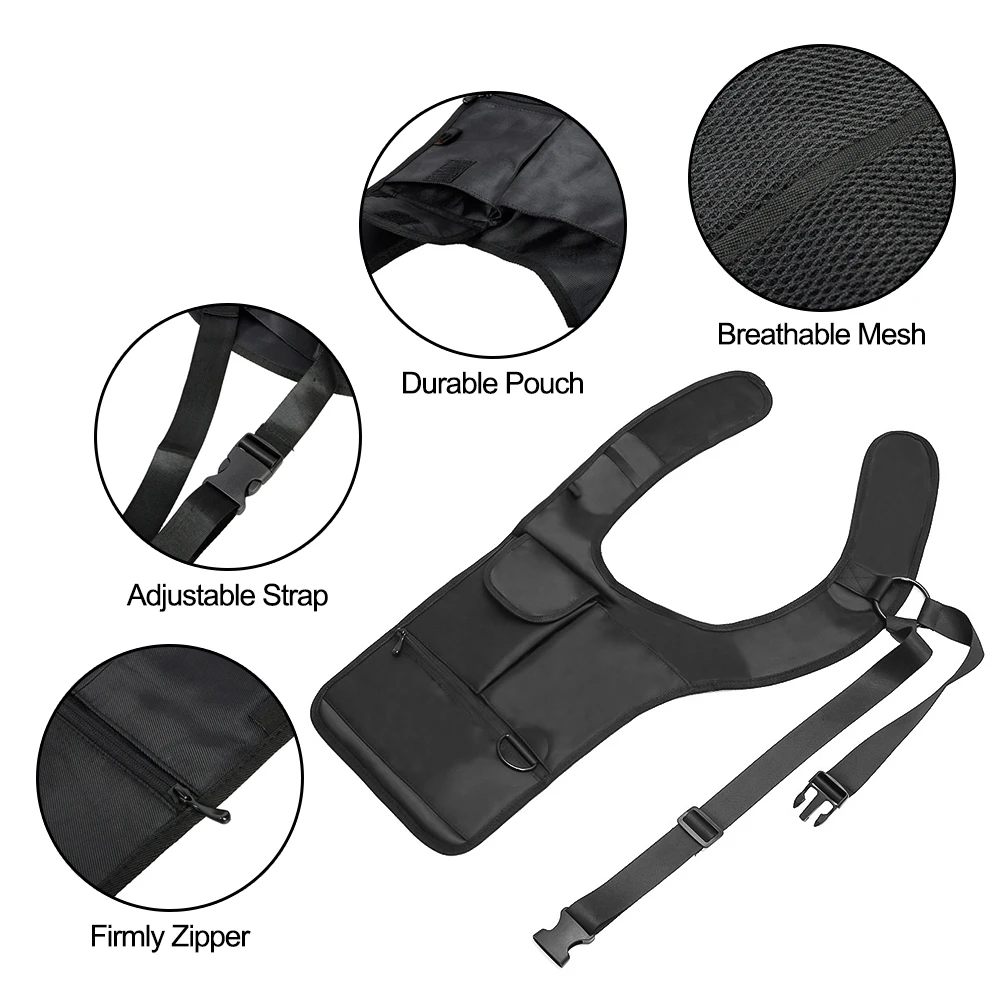 Тактическая Скрытая сумка для подмышек противокражная Наплечная Сумка на ремне