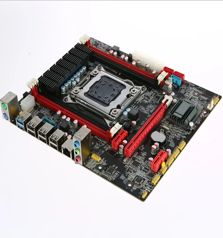 Runing X79 Micro-ATX настольная материнская плата ram 4 DDR3 DIMM скидка X79 LGA2011 материнская плата компьютер DIY SATA3.0 PCI-E x16 USB3.0