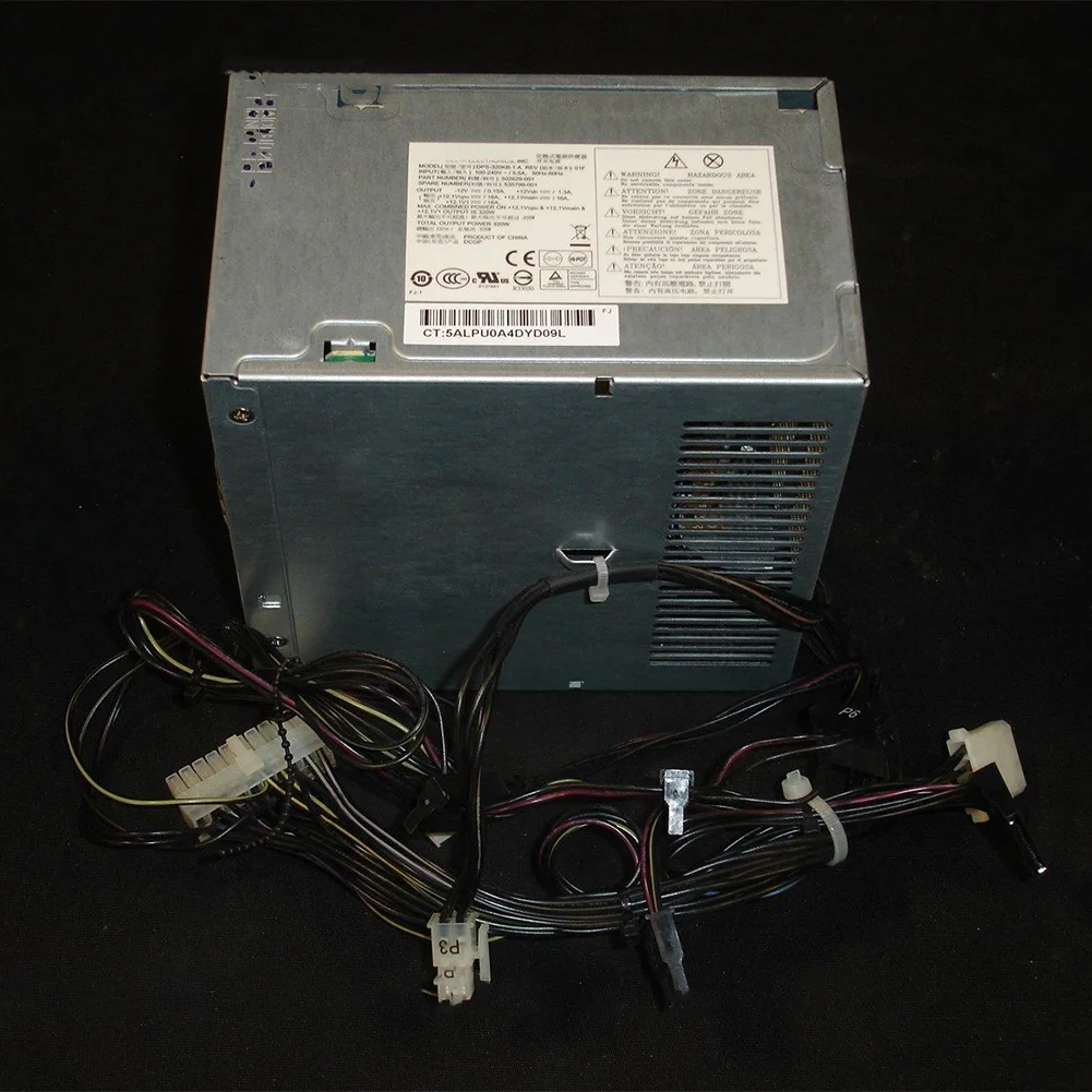 

Used for HP Z200 Workstation Power Supply 320W DPS-320KB 502629-001 535799-001 Psu