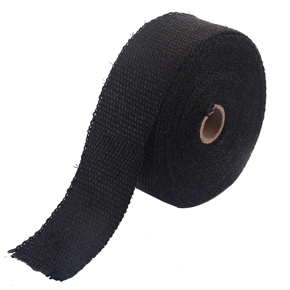10M*50MM Car Moto Heat Shield Wrap Turbo Exhaust Tape Pipe Shields Manifold Header Insulation Cloth Roll | Автомобили и мотоциклы
