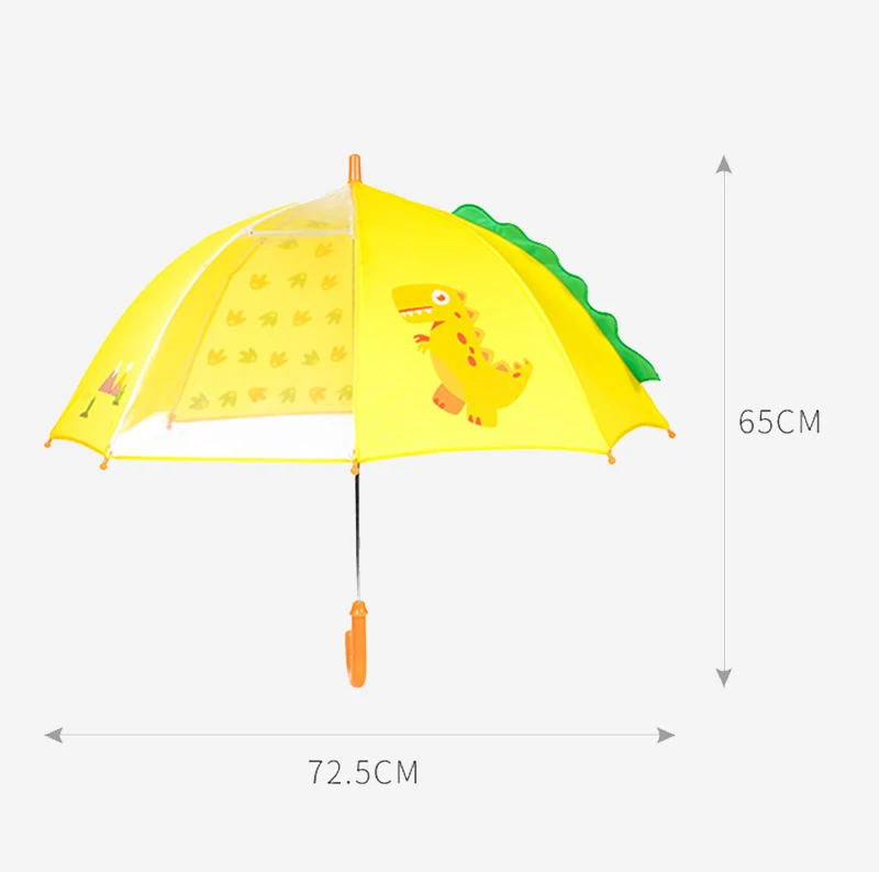 Детский зонтик с динозавром Paraguas Guarda Chuva Ombrello Parapluie Enfant Sombrilla Transparente детский |