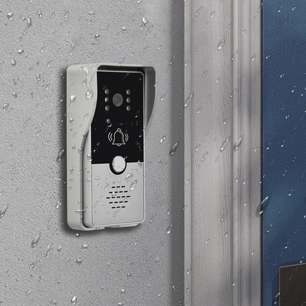 wired video intercom system video entry doorphone door camera video doorbell door phone kits for home villa apartment free global shipping