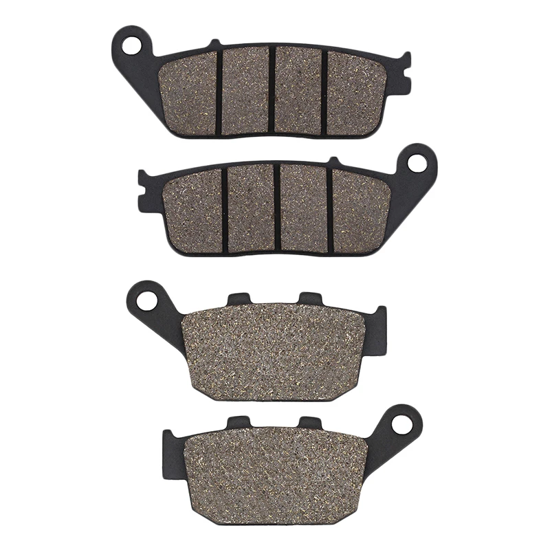 Front and Rear Мотоциклетные передние и задние тормозные колодки для Honda FMX650 05-08 XL600 XL600V Transalp 600 94-96 NC700X NC 700X 12-14 CTX700 CTX700N - Цвет: Front and Rear