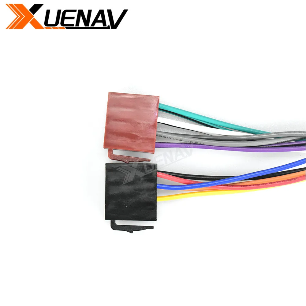 

Xuenav Wire Wiring Harness Connector Lead Loom Cable Plug Adaptor Stereo 12-018 forNISSAN (select models) ISO Radio Adapter