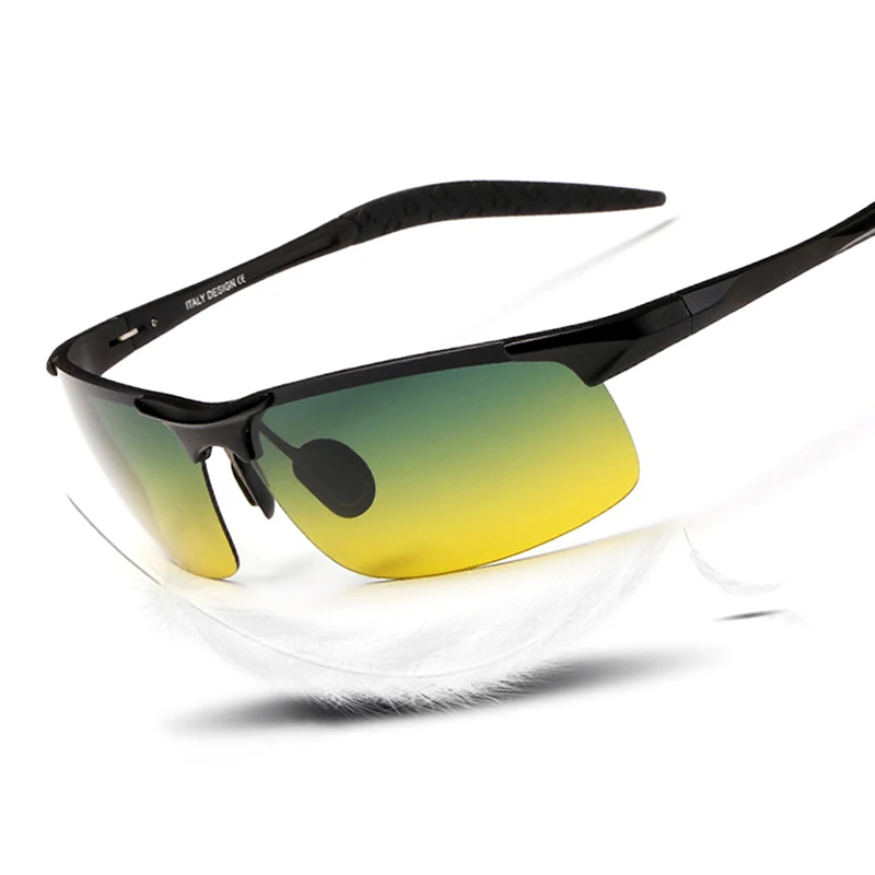 Очки солнцезащитные Мужские поляризационные в оправе из алюминиево-магниевого