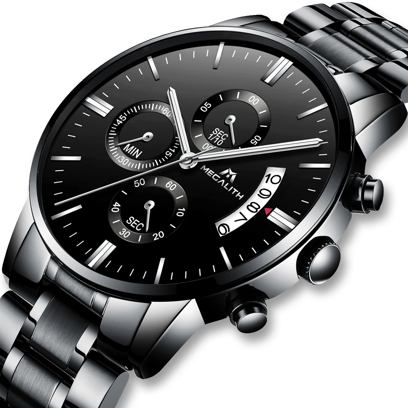 

MEGALITH Fashion Casual Watch Men Waterproof Military Men Watches Luxury Top Brand Quartz Wristwatches Clock Relogio Masculino