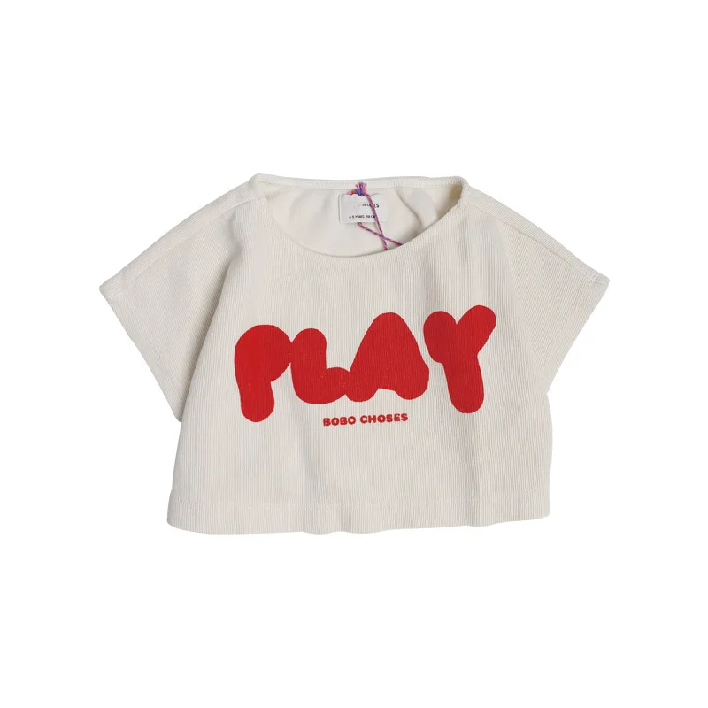 

BOBO Plaid Girls T Shirts Boys T Shirts Vestidos Spring Summer Kids Summer Clothes Princess T Shirt Tops Overalls Jumpsuits