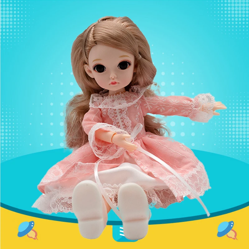 

Модные куклы 1/6 BJD 30 см с 3D глазами, макияж, красивая принцесса, девочка для сеанса, пластиковое тело «сделай сам», детские игрушки для девочек
