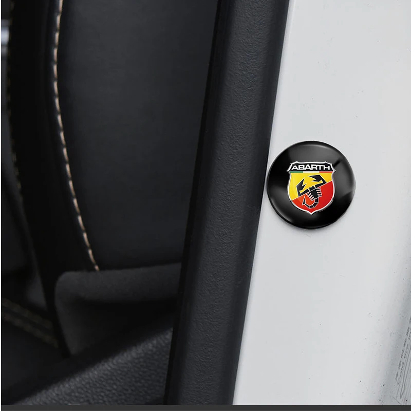 4 шт. силиконовые амортизирующие наклейки на дверь Fiat Abarth 2010-2021 | Автомобили и