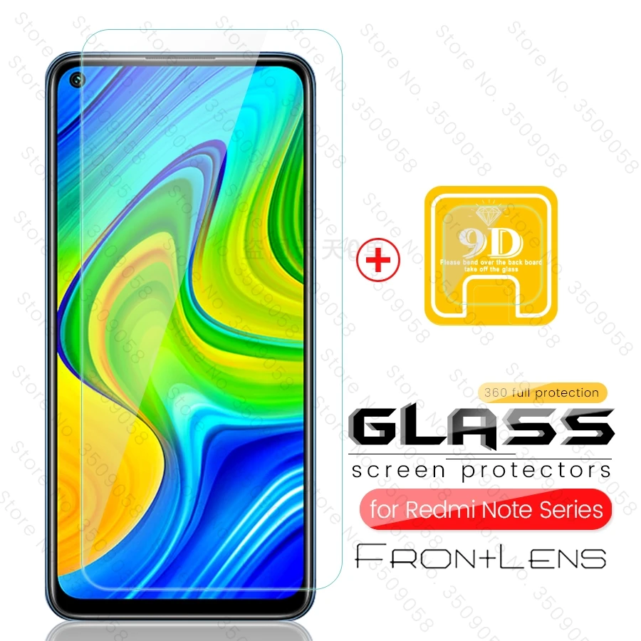 

2-in-1 front tempered glass for xiaomi redmi note 9 s 9s 9 pro 9pro max glasses safty redmi note 8 pro 8t 8 t camera lens glass