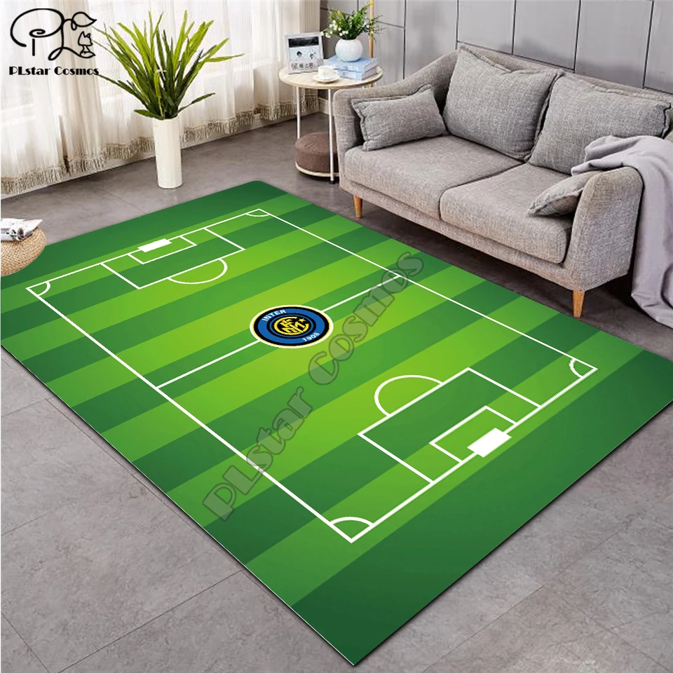 football carpet Anti-Skid Area Floor Mat 3D Rug Non-slip Dining Room Living Soft Bedroom Carpet style-03 | Дом и сад