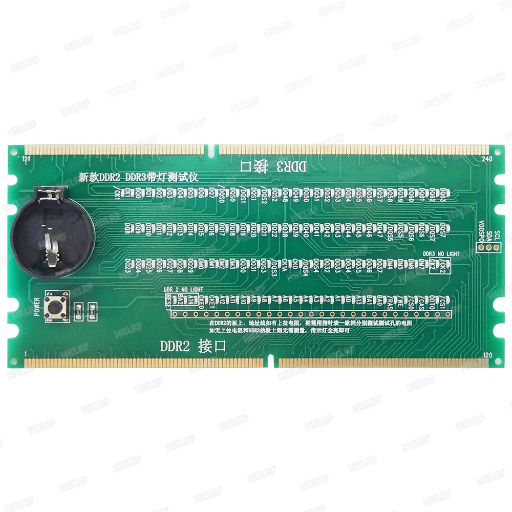 Новое поколение настольных ПК материнская плата DDR2 DDR3 ram слот для памяти/светодиодный диагностический анализатор карта-тестер