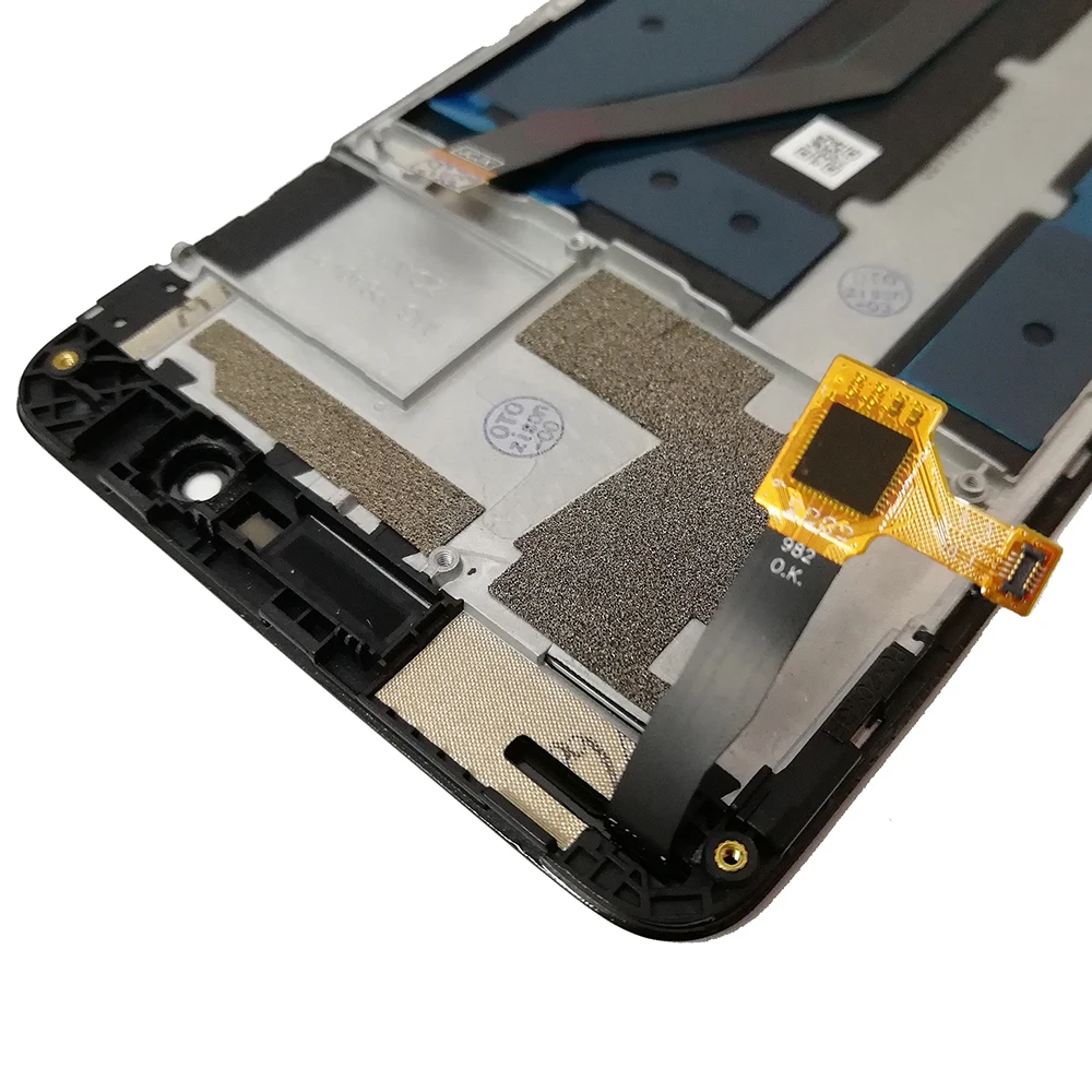 Pantalla LCD para ZTE Blade Z max Z982, Panel t&aacute;ctil, m&oacute;dulo digitalizador con montaje de marco para ZTE Zmax Z982-2