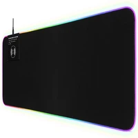 rgb gaming mouse pad large mouse pad led backlight computer mousepad wireless charger big mouse carpet for keyboard desk mat