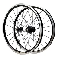 folding bicycle wheelset 20 inch 406mm 451mm wheels clincher rim brake 20h 24h old 74mm 130mm for 12v cassette kid bike wheel