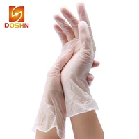 102050100 pcs disposable pvc vinyl gloves for cleaning dishwashing kitchen beauty gardening work cooking restaurant salon