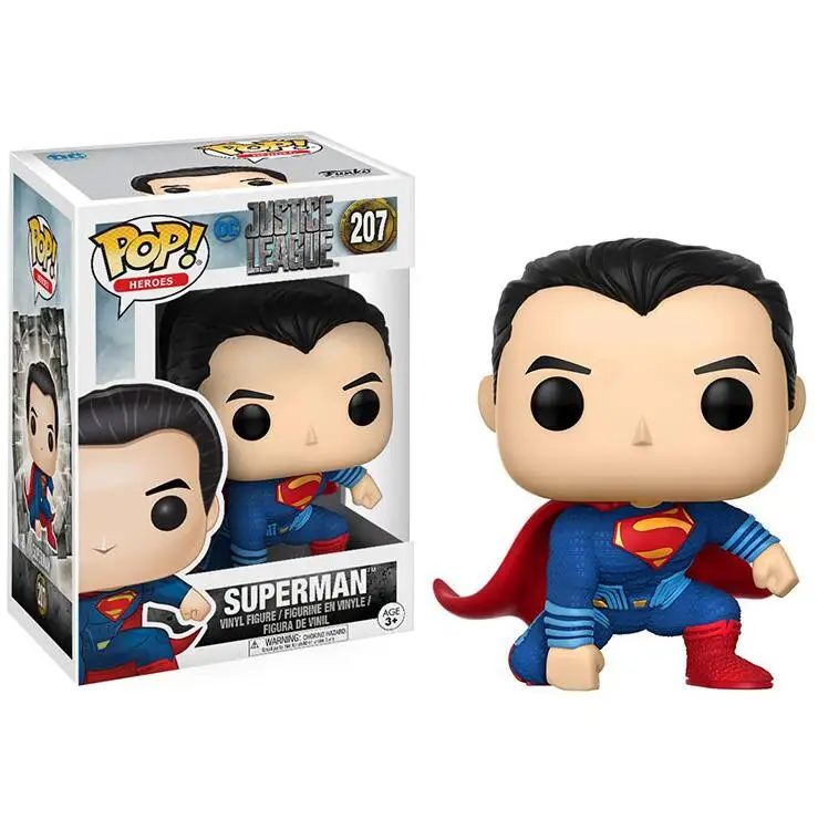 Funko Pop Подарки для женщин куклы Лига мира флэш чудо-женщина Аквамен Брюс Уэйн аниме детская игрушка - Цвет: with box4506
