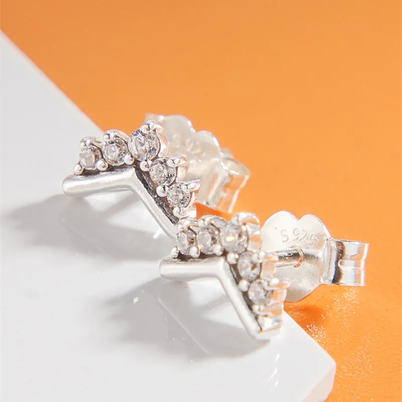 Женские осенние серьги-гвоздики из серебра 2019 пробы | Украшения и аксессуары