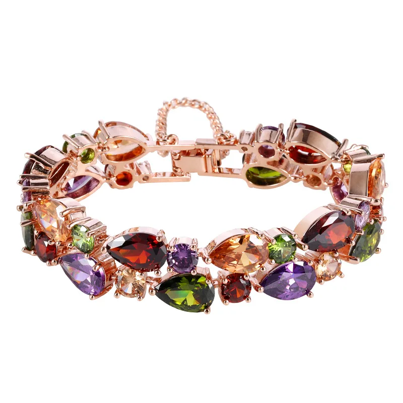 Бренд Manxiuni высококачественный браслет с бусинами золотого цвета для женщин