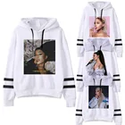 Женская забавная Толстовка Harajuku, Ариана, Гранде, 90s, повседневный винтажный пуловер с графическим рисунком, большие размеры