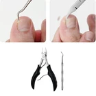 Podiatrist ножницы для ногтей профессиональные толстые вросших ногтей ног кусачки для Для мужчин лиц пожилого возраста щипчики для педикюра, ногти для ног 