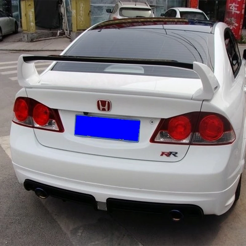 Спойлер для honda civic спойлер заднего багажника высокое качество АБС-пластик 2006 2007