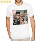 Дешевые мужские футболки с изображением проповедника, 5XL, желтая футболка с коротким рукавом и круглым вырезом