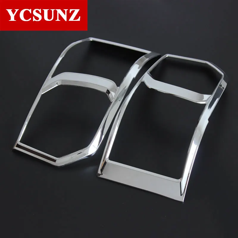 

2016-2019 Head Lights Cover For Toyota Commuter Chrome Black Carbon Fiber For Toyota Hiace 2017 Exterior Accessories Ycsunz