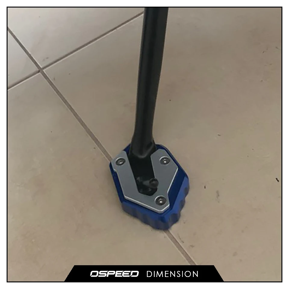 

For Yamaha MT 07 MT07 FZ07 XSR700 Tracer700 MT-07 2014-2018 Motorcycle side frame parking bracket extension pad enlarged plate