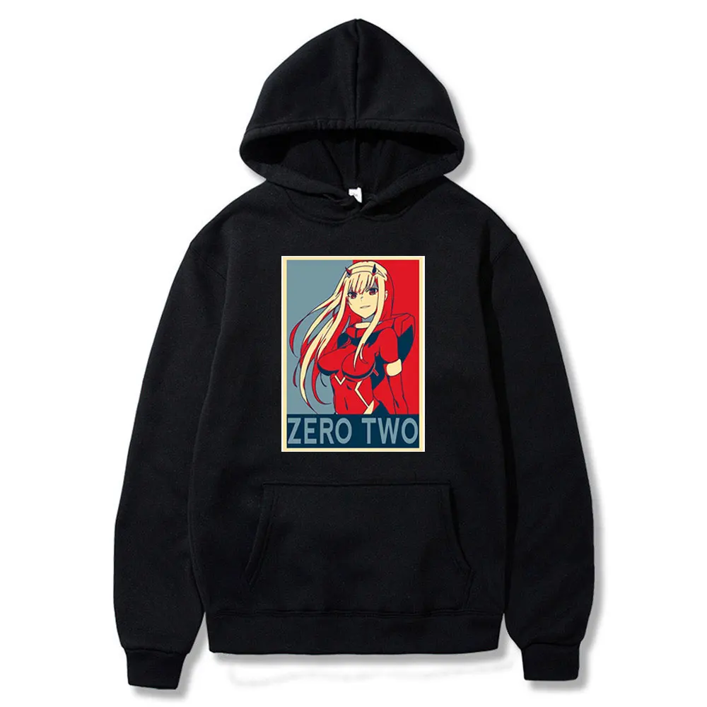 

Darling In The Franxx Autumn Fleece Men Sweatshirt Zero Two Printed Hoodie 2020 New Casual Men's Sweashirts Pullovers Harajuku