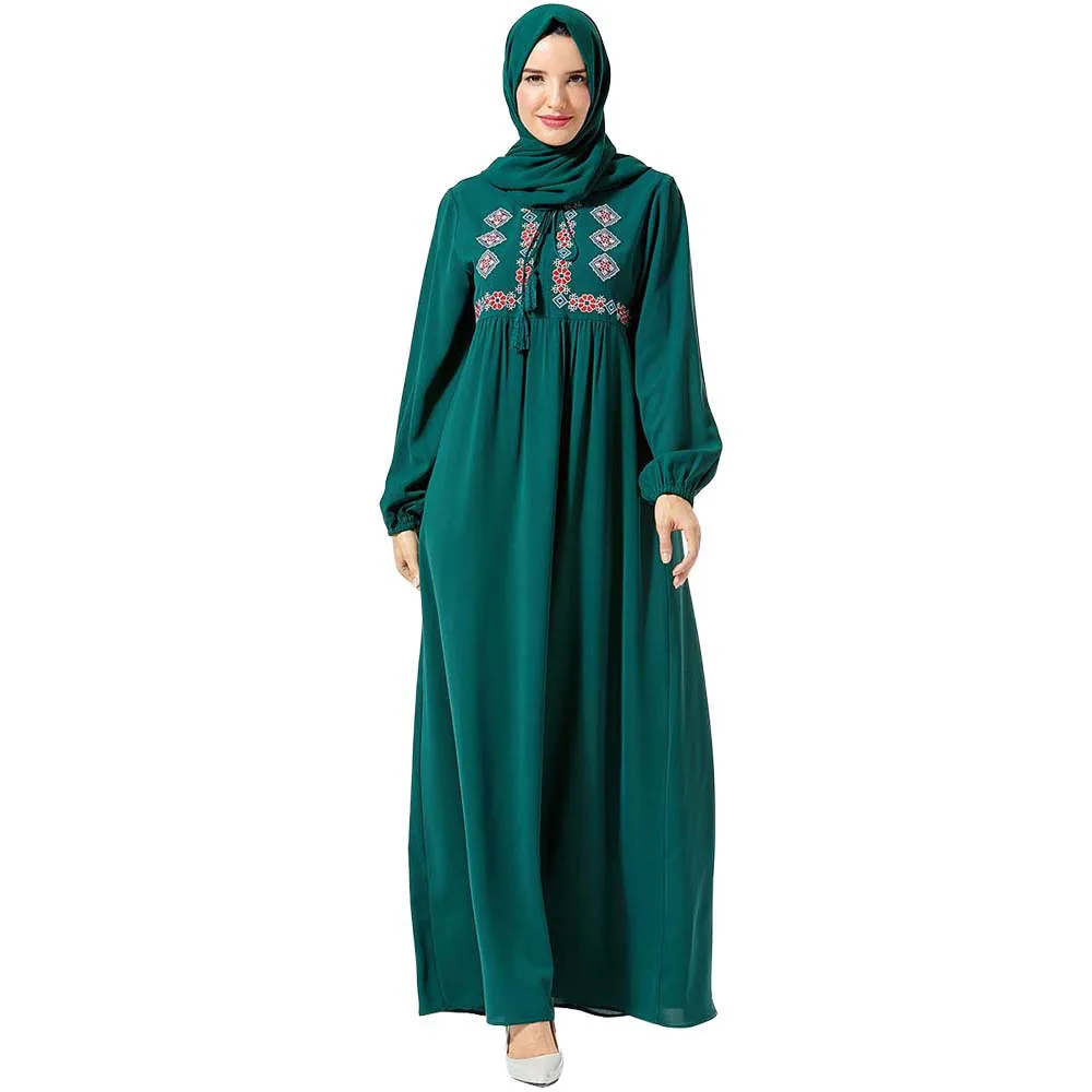Большой размер женское специальное национальное вышитое большое свободное