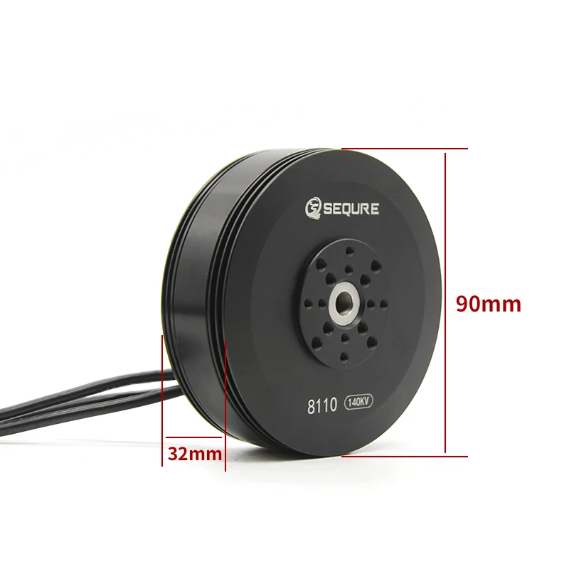 SEQURE Brushless Motor 8110 100KV 140KV For Robot Dog/ Robotic Arm/ Aircraft Model Plant Protection Drone | Обустройство дома